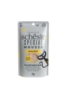 Schesir Special Mousse Tavuklu ve Ördek Ciğerli Pouch Yetişkin Konserve Kedi Maması 70 Gr