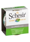 Schesir Tavuklu Naturel Konserve Kedi Maması 85 Gr