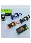 Şeffaf Mecha Müzik Tws Stereo Rgb Ritim İşıklı Hoparlör Kablosuz Bluetooth 5.0 Taşınabilir Hoparlör A11