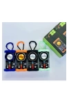 Şeffaf Mecha Müzik Tws Stereo Rgb Ritim İşıklı Hoparlör Kablosuz Bluetooth 5.0 Taşınabilir Hoparlör A11