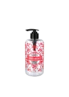 Şeffaf Sıvı Sabunluk Yuvarlak Plastik Pompalı 500 Ml