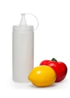 Şeffaf Sos Şişesi - 1000ml Dev Boy