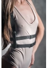 Seksi Deri Fantazi Göğüs Harness 1042