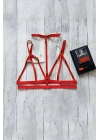Şık Lastik Harness Sütyen - Brf143