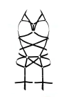 Şık Ve Seksi Harness  Jartiyer - Brf348