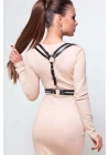 Sırt Bölgesi Şık Deri Harness - Brf194