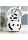 Siyah Beyaz Panda Kar Küresi Büyük Boy