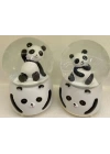 Siyah-beyaz Panda Kar Küresi Büyük Boy