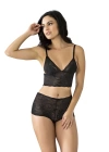 Siyah Bralet Dantelli Sütyen Takım 2 Li - 6510