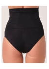 Siyah Kadın Dikişsiz Slip Korse - 780
