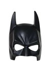 Siyah Renk Çocuk Boy Arkadan Lastikli Batman Maskesi Yarasa Adam