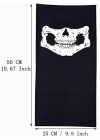 Motorcu Boyunluk Baf Buff Bandana 25x48 Cm Model 7