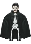 Siyah Renk Yakalı Halloween Pelerini 90 Cm