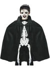 Siyah Renk Yakalı Halloween Pelerini 90 Cm