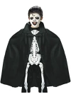 Siyah Renk Yakalı Halloween Pelerini 90 cm