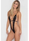 Siyah Seksi Fantezi Babydoll TM8130