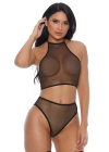 Siyah Transparan Fantazi Takım Tm1123