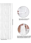 Soft Beyaz Renk Du Ve Kapı Perdesi İthal 100x200 Cm