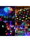 Solar 5m 50 Led Papatya Rgb 8 Fonksiyonlu