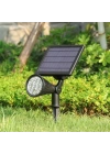Solar 7w Kazıklı Bahçe Armatürü Rgb Mz-301