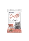 Spectrum Gusto Lick Snack Somonlu Sıvı Kedi Ödül Maması 15 Gr 4 Adet