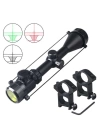 Spike 3-9x50 Zoomlu Dürbünü Kırmızı Yeşil Işık Çelik Gövde