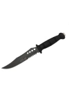 Sr S008b Lejyoner Tırtıklı Outdoor Bıçağı 29 Cm - Kauçuk Sap, Perçinli
