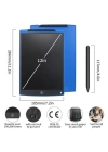 T12 Siyah Writing Tablet Lcd 12 Inç Dijital Kalemli Çizim Yazı Tahtası