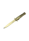 Tac-force 1111a T-lite Gold Kamp / Av Çakısı 23cm- Yarı Otomatik, Metal Sap, Kemerlikli