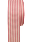 Tafta Çizgi Desen Kurdele 25 mm Pudra 2 Metre