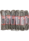 Çamaşır Lastiği Dantelli 1 cm 75 Metre 1 Top Ekru