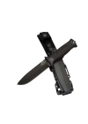Tiger Tactical HTM 1041 A Siyah Outdoor / Survival Bıçak 27cm - Kauçuk Sap, Kılıflı, Kutulu