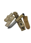 Tiger Tactical HTM 3321 B Kahverengi Outdoor / Survival Bıçak 27cm - Kauçuk Sap, Kılıflı, Kutulu