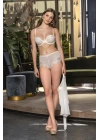 Transparan Bolero, Sütyen Ve Boxer Takım Ekru (brf31433)