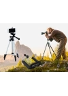Tripod : Telefon Ve Kamera Tutucu Ayak + Telefon Tutucu - 105cm