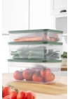 Tupper Model - Vakumlu - Mikrodalga Buzluk Saklama Kabı 3,8lt