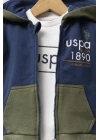 U.s. Polo Assn 3lü Takım Usb2574 İndigo Hardal