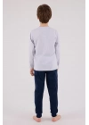 U.s. Polo Assn  Uzun Kol Pijama Takım Us2206-4 Karmelanj