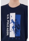 U.s. Polo Assn  Uzun Kol Pijama Takım Us2206-4 Lacivert