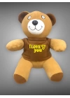 Uyku Arkadaşı Peluş Ayıcık 35 cm Kahverengi