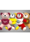 Uyku Arkadaşı Peluş Ayıcık 35 cm Kırmızı