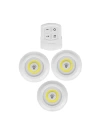 Uzaktan Kumandalı Yapışkanlı Led Spot Lamba WT-364