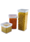 Vakumlu Kare Saklama Kabı - 0,50 Litre
