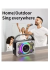 Vtn-82 Taşınabilir Kablosuz Işıklı Bluetooth Hoparlör Ses Değiştirme Özellikli