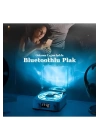 Waves Nostalji Plak Görünümlü Bluetooth Hoparlör 3d Ses Dalgası Retro Müzik Plak Mavi