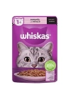 Whiskas Pouch Sos İçerisinde Somonlu Yetişkin Konserve Kedi Maması 85 Gr