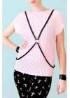 X Detaylı Şık Günlük Harness - Brf176