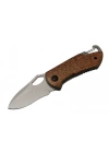 X74 Çakı Ahşap 15 Cm Manuel, Kemerlikli