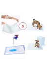 Yıkanabilir Köpek Çiş Pedi - 90 X 60 Cm 5li Paket