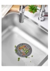 Yuvarlak  Süzgeçli Silikon Mutfak  Lavabo Ve Küvet Süzgeci Gider Süzgeci
